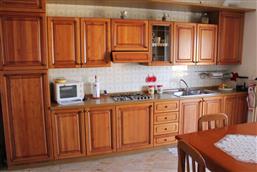 Living room with kitchen